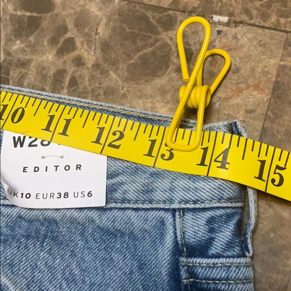 TOPSHOP Editor destroyed rigid straight leg - Picture 6 of 10